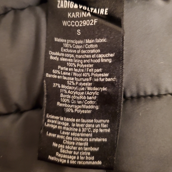 Zadig Voltaire Karina Down Jacket - Picture 7 of 7